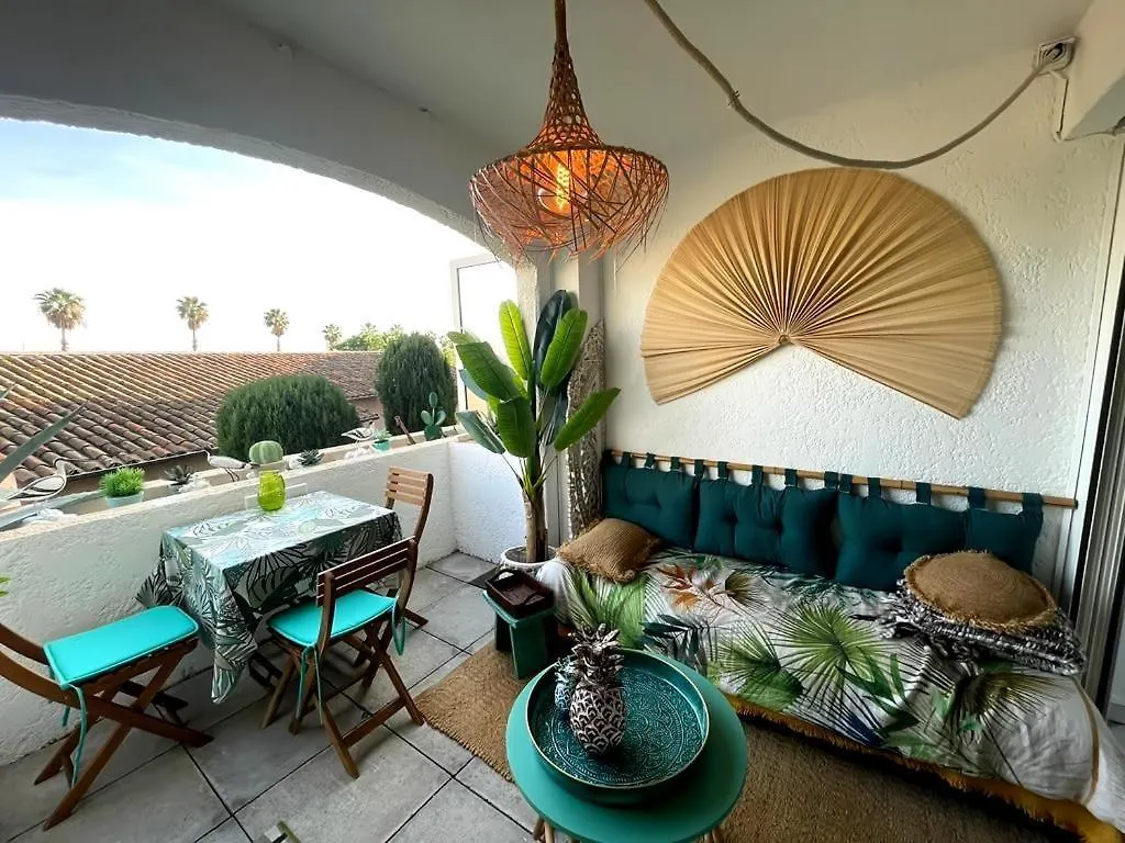 Studio With Balcony In Antibes With Ac
